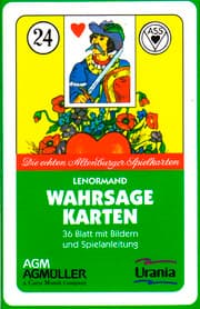 Cover von Lenormand Wahrsagekarten