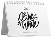 Cover von Bibelverse Black and White (Aufstellkalender 2023)