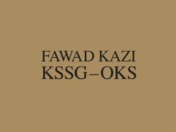 Cover von Fawad Kazi KSSG-OKS I