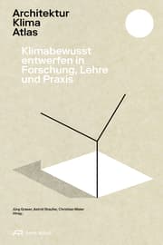 Cover von Architektur Klima Atlas