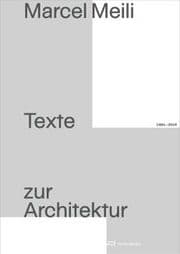 Cover von Marcel Meili - Texte zur Architektur