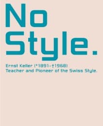 Cover von No Style. Ernst Keller (1891-1968)