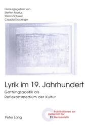 Cover von Lyrik im 19. Jahrhundert