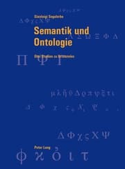 Cover von Semantik und Ontologie
