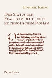 Cover von Der Status der Fragen im deutschen hochhöfischen Roman