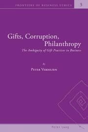 Cover von Gifts, Corruption, Philanthropy