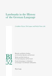 Cover von Landmarks in the History of the German Language