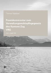 Cover von Praxiskommentar zum Verwaltungsrechtspflegegesetz des Kantons Zug VRG