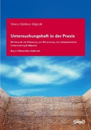 Cover von Untersuchungshaft in der Praxis - Band I