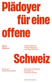 Cover von Plädoyer für eine offene Schweiz