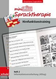 Cover von miniLÜK-Sprachtherapie - Hirnfunktionstraining