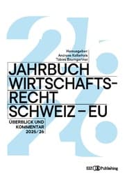 Cover von Jahrbuch Wirtschaftsrecht Schweiz - EU