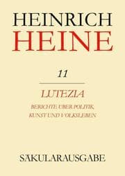 Cover von Lutezia.Berichte über Politik, Kunst und Volksleben