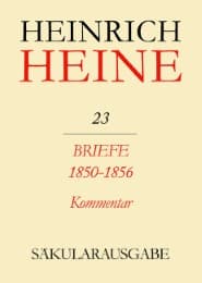 Cover von Briefe 1850-1856.Kommentar