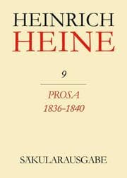 Cover von Prosa 1836-1840