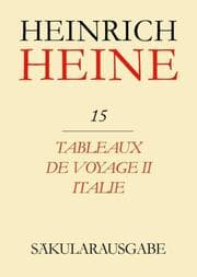 Cover von Tableaux de voyage II.Italie
