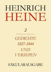Cover von Gedichte 1827-1844 und Versepen