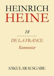 Cover von De la France.Kommentar