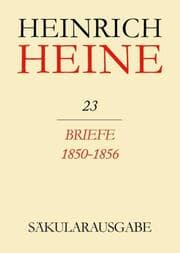 Cover von Briefe 1850-1856