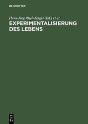 Cover von Experimentalisierung des Lebens