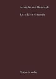 Cover von Alexander von Humboldt.Reise durch Venezuela