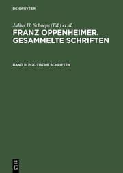 Cover von Politische Schriften