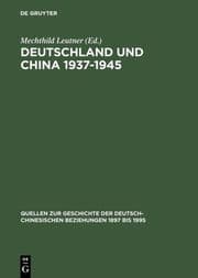 Cover von Deutschland und China 1937-1949