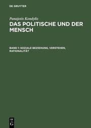 Cover von Soziale Beziehung, Verstehen, Rationalität