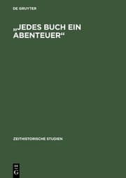 Cover von Jedes Buch ein Abenteuer