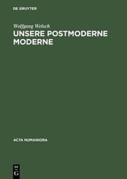 Cover von Unsere postmoderne Moderne