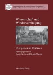 Cover von Wissenschaft und Wiedervereinigung