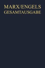 Cover von Karl Marx / Friedrich Engels: Werke, Artikel, Entwürfe, Oktober 1859 bis Dezember 1860