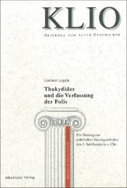 Cover von Thukydides und die Verfassung der Polis