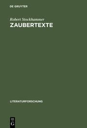 Cover von Zaubertexte