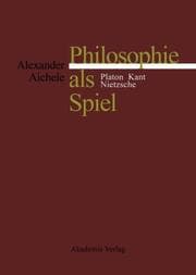 Cover von Philosophie als Spiel