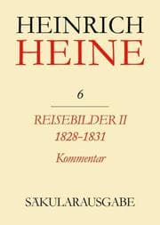 Cover von Reisebilder II.1828-1831.Kommentar