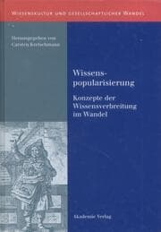 Cover von Wissenspopularisierung