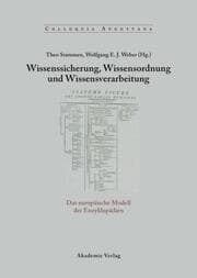 Cover von Wissenssicherung, Wissensordnung und Wissensverarbeitung