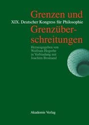 Cover von Grenzen und Grenzüberschreitungen