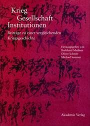 Cover von Krieg, Gesellschaft, Institutionen