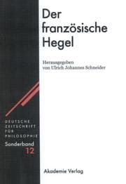 Cover von Der französische Hegel