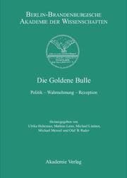 Cover von Die Goldene Bulle