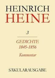 Cover von Gedichte 1845-1856.Kommentar