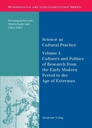 Cover von Cultures and Politics of Research from the Early Modern Period to the Age of Extremes