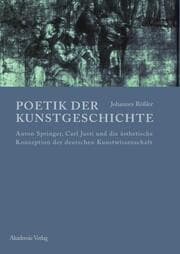 Cover von Poetik der Kunstgeschichte