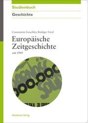 Cover von Europäische Zeitgeschichte seit 1945