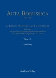 Cover von Die Behörde und ihr höheres Personal - Darstellung