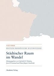 Cover von Städtischer Raum im Wandel/Espaces urbains en mutation