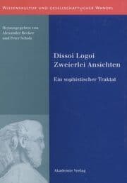 Cover von Dissoi Logoi. Zweierlei Ansichten