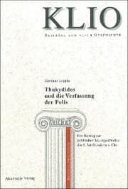 Cover von Thukydides und die Verfassung der Polis